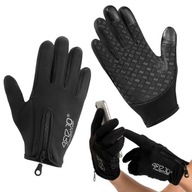 RĘKAWICZKI DO BIEGANIA rękawiczki termiczne zimowe 4FIZJO - czarne L
