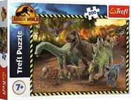 Puzzle Dinosaury z Jurského parku 200 dielikov.