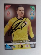 Karta panini autograf Polska Wojciech Szczęsny Euro 2020