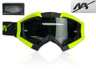 NX GOGLE MOTOCYKLOWE CROSS ANTI-FOG ATV QUAD | CERTYFIKAT| PINY POD ZRYWKI