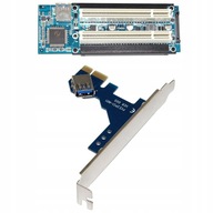 Prevodník adaptéra PCI X1 na kartu PCI Riser PCIe