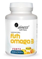 Aliness Fish Omega 3 Forte DUŻA DAWKA EPA DHA 90K