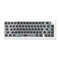 Klawiatura Mechaniczna White GMK67 65% DIY Kit Hotswap RGB Wireless 2.4 Ghz