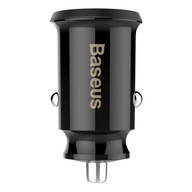 Ładowarka samochodowa USB x2 5V 3.1A BLACK BASEUS