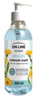 On Line Intimate Tekutina na intímnu hygienu Delicate s extraktom z nechtíka