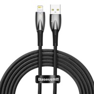 BASEUS kabel USB A-Apple Lightning 8-pin 2,4A Glimmer Series CADH000301 2m