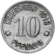 + Oberglogau - Głogówek - 10 Pfennig 1918 - ŻELAZO