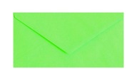 Koperty kolorowe zielone fluo neon 120g DL nr- 500 sztuk KARTON