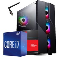 Rýchly herný počítač Core I7 RX 6600 1TB SSD pre hry WINDOWS 11 HRÁČ