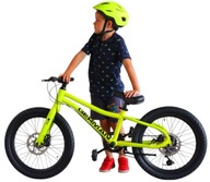 ЛЕГКИЙ АЛЮМІНІЄВИЙ ДИТЯЧИЙ ВЕЛОСИПЕД 24 ДЛЯ ХЛОПЧИКА ДІВЧИНКИ ЖОВТИЙ / ЗЕЛЕНИЙ