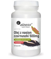 ALINESS OLEJ CZARNUSZKA Z NASION 500mg Tymochinon