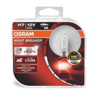 OSRAM H7 NIGHT BREAKER SILVER +100% 130m KPL. 2SZT