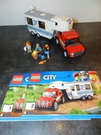 LEGO CITY 60182 Pickup z przyczepą kemping *100%