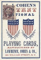 1863 Patent National Poker Deck Games US