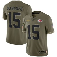 23 Camiseta Hombre 2023NFL Kansas City Chiefs Patrick Mahomes Negro Travis