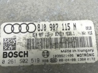 control unit computer of the engine AUDI TT 8J 2.0 TFSI BWA 8J0907115N