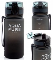 Fľaša Aqua Pure by ASTRA 400 ml grey/black