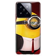 Etui do Xiaomi 14 Wzory Minionek Kreskówka