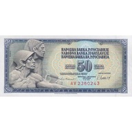 Jugosławia, 50 Dinara, 1981, 1981-11-04, KM:89b, U