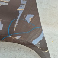 VW TOURAN 1T0 10-15 fender left front front