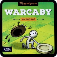 Cestovná logická hra WARCABY na magnet