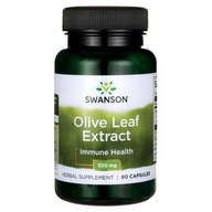 SWANSON Olive Leaf Extract ekstrakt z liści drzewa oliwnego 500mg 60 kaps