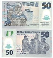 NIGERIA 50 NAIRA 2020 ser-XY POLIMER P-NEW UNC