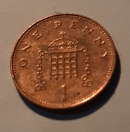 1 pens - one penny - królowa Elżbieta II - Wielka Brytania - 1999 rok