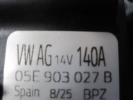 alternatore VOLKSWAGEN T-ROC 05E903027B