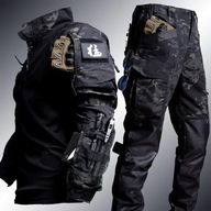 Oblečenie v maskovaní Vojenská taktická kombinéza pre vonkajšie použitie