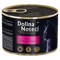 DOLINA NOTECI Premium dla kota filet z piersi z indyka 185g
