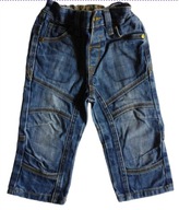 Spodnie jeans extra modne 12-18m 86 92 next