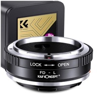 Adaptér Canon FD na L-MOUNT LEICA redukce adaptér nejnovější verze