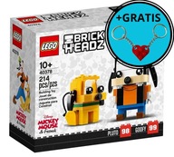 LEGO BrickHeadz 40378 Goofy i Pluto + 2 x brelok LEGO - GRATIS