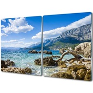 Szklana deska do krojenia Morze Chorwacja 2x40x52