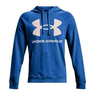 UNDER ARMOUR RIVAL FLEECE VEĽKÉ LOGO PÁNSKE BLUE M