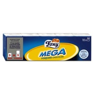 Foxy Mega Chusteczki trzywarstwowe 10x9 szt