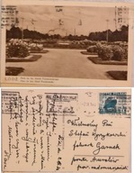 Łódź Park im, ks, Józefa Poniatowskiego 1936r.