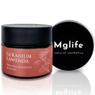 Prírodný dezodorant v kréme Mglife pelargónie levanduľa 50 ml