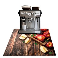 KÁVÉFŐZŐ SZŐNYEG 50x52 ASZTALLAPVÉDŐ CSÚSZÁSGÁTLÓ DEKORATÍV GYÜMÖLCS