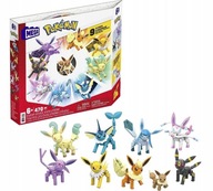 MEGA Pokémon Every Eevee Evolution Construx MATTEL GFV85 Všetky evolúcie
