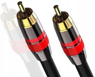 Przewód Kabel COAXIAL 2x RCA cyfrowy Audio 2m Audio HiFi SPDIF