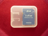 Karta pamięci SD Toshiba 1 GB z pudełkiem