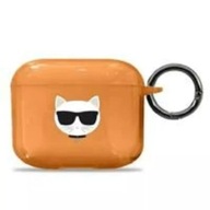 Karl Lagerfeld Karl Lagerfeld KLA3UCHFO AirPods 3 cover pomarańczowy/orange