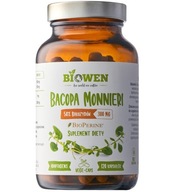 BACOPA MONNIERI 300mg ADAPTOGEN suplement Biowen 120 kapsułek