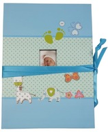 Album jamnik harmonijka 10 zdjęć 13x18 Baby Blue