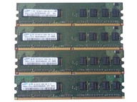 Pamięć DDR2 4GB 800MHz PC6400 Samsung 4x 1GB Dual