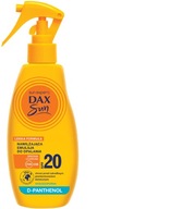 DAX SUN EMULSJA SPF20 nawilżająca do opalania lekka formuła