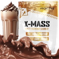 GAINER proteín sacharidy NA HMOTNOSTI SILA čokoláda Proactive X-Mass 1kg