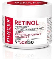 Mincer Pharma Retinol spevňujúci krém na tvár50+ deň a noc 50 ml